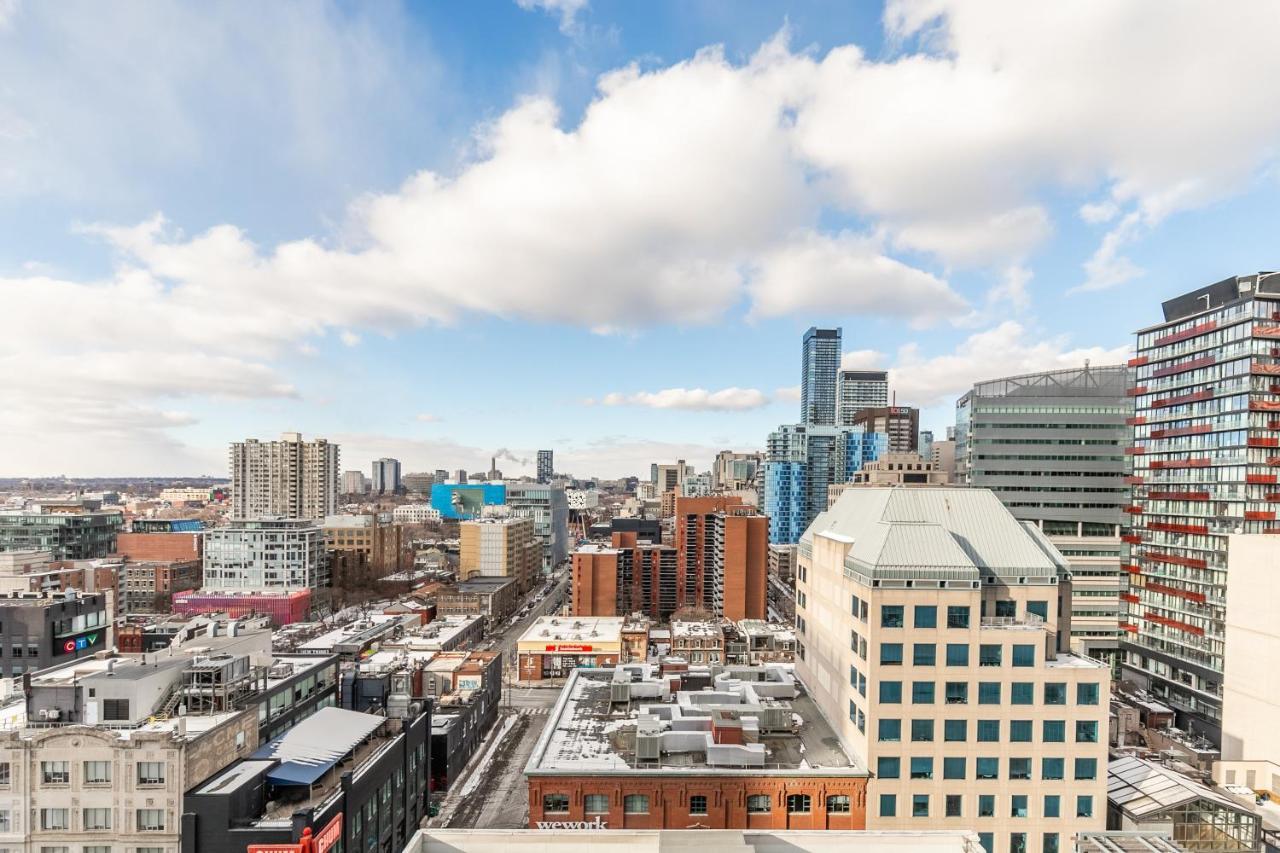 Luxury 2 Bedroom In The Heart Of Entertainment District - City Skyline View & Balcony Toronto Exterior foto