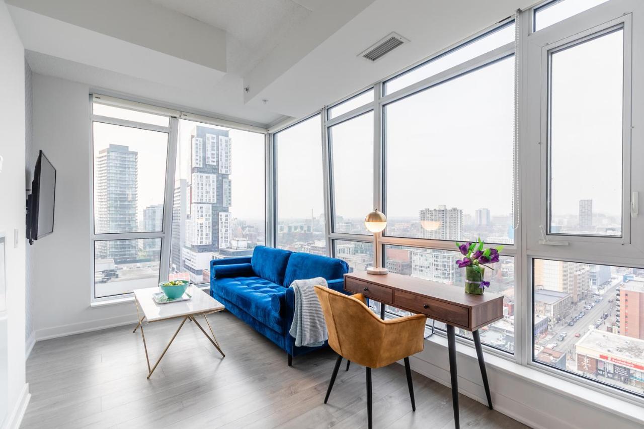 Luxury 2 Bedroom In The Heart Of Entertainment District - City Skyline View & Balcony Toronto Exterior foto